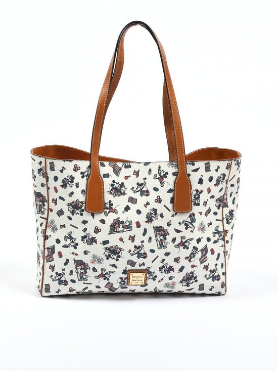 Dooney & Bourke Handbags - Disney Dooney & Bourke Mickey Minnie Americana Patriotic Tote Bag NWOT